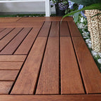 Basic Wood Outdoor Floor Tiles Click Patio Floor Tiles