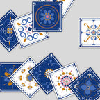 PVC Peel and Stick Mosaic Tile Wallpaper with Square Shape