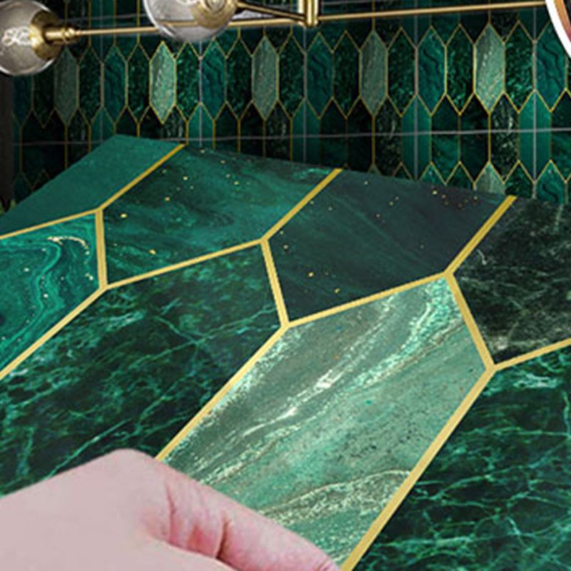 Mosaic Tiles Wallpaper Plastic Contemporary Removable & Stick Mosaic Tile