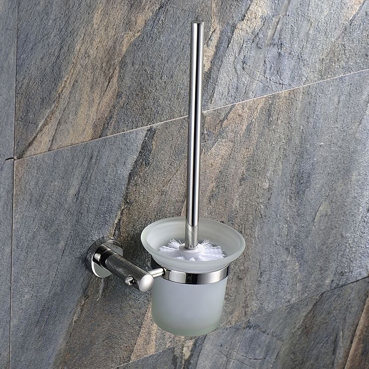 6-piece stainless steel modern bathroom accessories as a single item or as a set