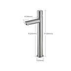 Modern Low Arc Basin Faucet with Single Lever Bathroom Sink Faucet
