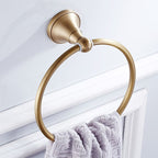 Metal Bathroom Set 4-Piece Traditional Style Gold Bathroom Hardware Set