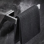 Stainless Steel Bathroom Set 4-Piece Modern Style Simple Bathroom Accessory Set
