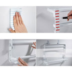Aluminium Bathroom Accessories Set Modern White Bathroom Accessories Set