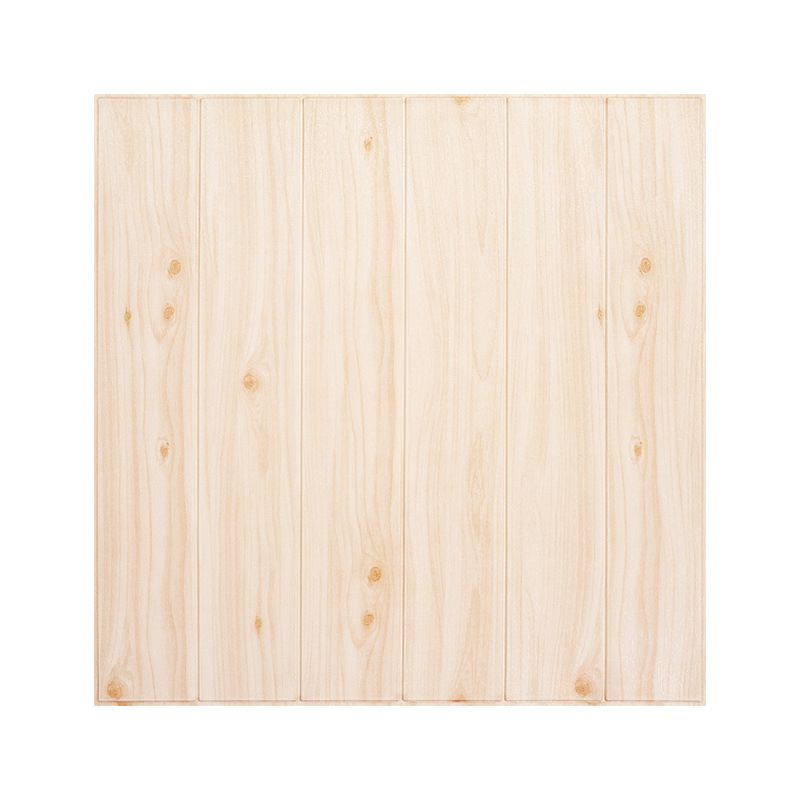 Wood look interior decor panels for peeling and sticking 3D relief wall cladding