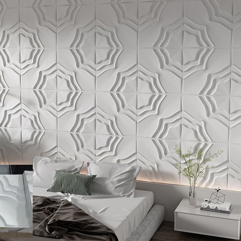 Modern square wall panel Peel and stick texture pattern wall covering