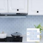Peel & Stick Subway Tiles Plastic Stain Resistant Peel & Stick Subway Tiles 5-Pack