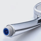 Modern Style Round Handheld Shower Bathroom Metal Wall-Mounted Hand Shower