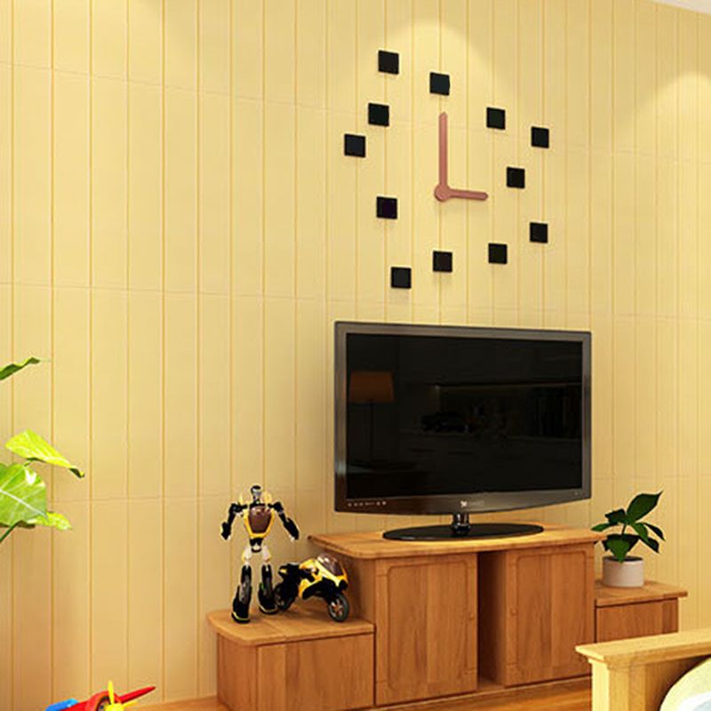 PVC Wall Paneling Smooth Wall Indoor Living Room Planks Set of 2