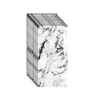 Single Tile Peel and Stick Tile Plastic Peel and Stick Tile with Rectangular Shape