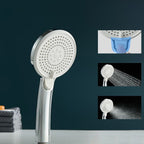 Modern Style Round Handheld Shower Bathroom Metal Wall-Mounted Hand Shower