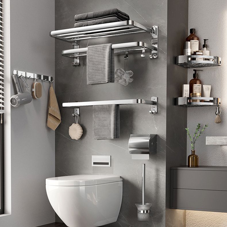 Modern Bathroom Accessory Set Paper Holder Bathroom Shelf Stainless Steel Bathroom Hardware