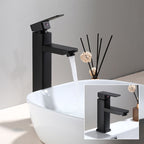 Industrial Bathroom Faucet Stainless Steel Lever Handles with Water Hose Sink Faucet