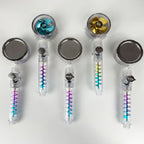 Modern showerhead bathroom hand shower made of plastic with adjustable water flow