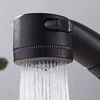 Vessel washbasin mixer High arch three-way faucet 2-hole fittings