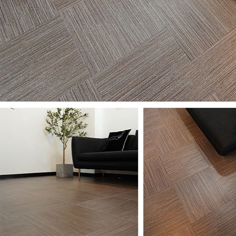 PVC flooring stone design peel & stick square vinyl floor for the living room