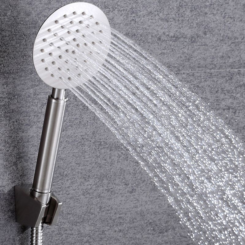Contemporary Shower Combo Handheld Showerhead Stainless Steel Wall Mounted Showerhead