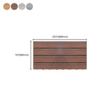 Deck Plank Loose Lay Wood Floor Tiles Garden Outdoor Flooring