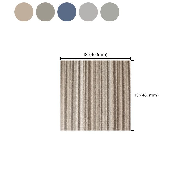 Fireproof Square PVC Flooring Peel and Stick Waterproof PVC Flooring