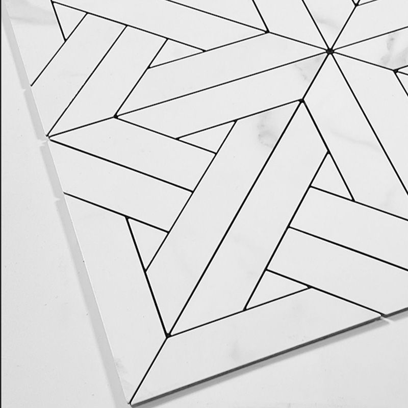 Modern Peel and Stick Tiles Mosaic Tile Peel and Stick Splash Guard