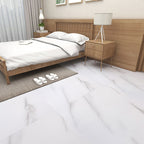 Indoor Vinyl Floor Peel and Stick PVC Marble Print Square Floor