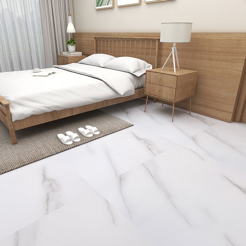 Indoor Vinyl Floor Peel and Stick PVC Marble Print Square Floor