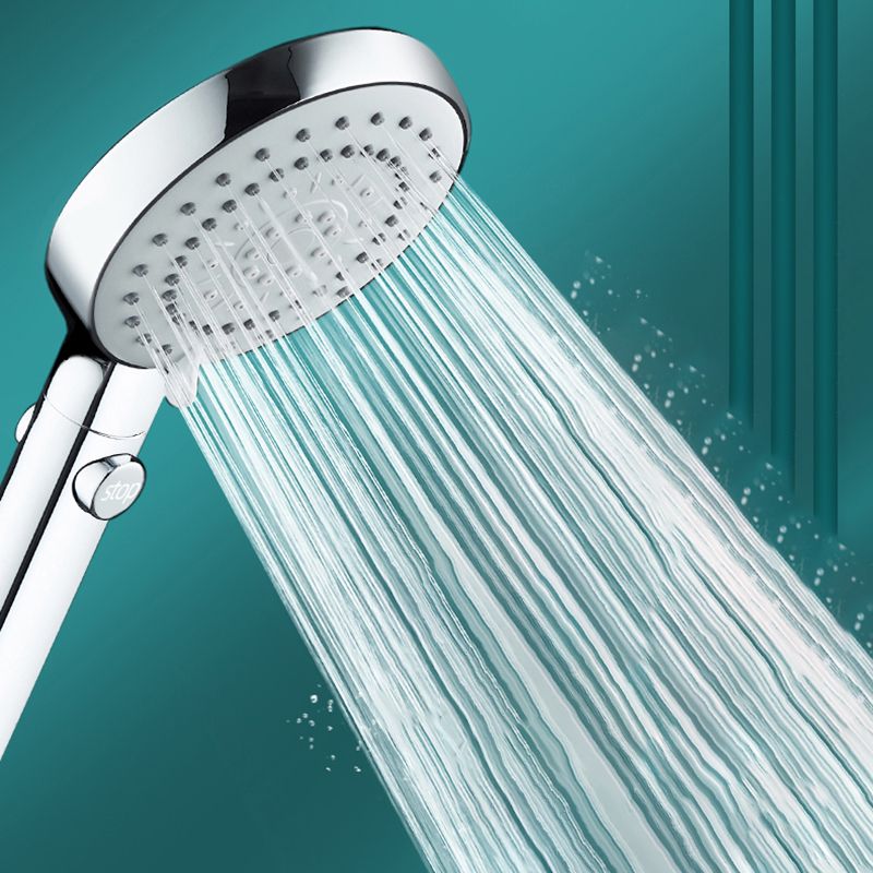 Contemporary Showerhead Combination Rainfall Chrome Wall Mount Showerhead