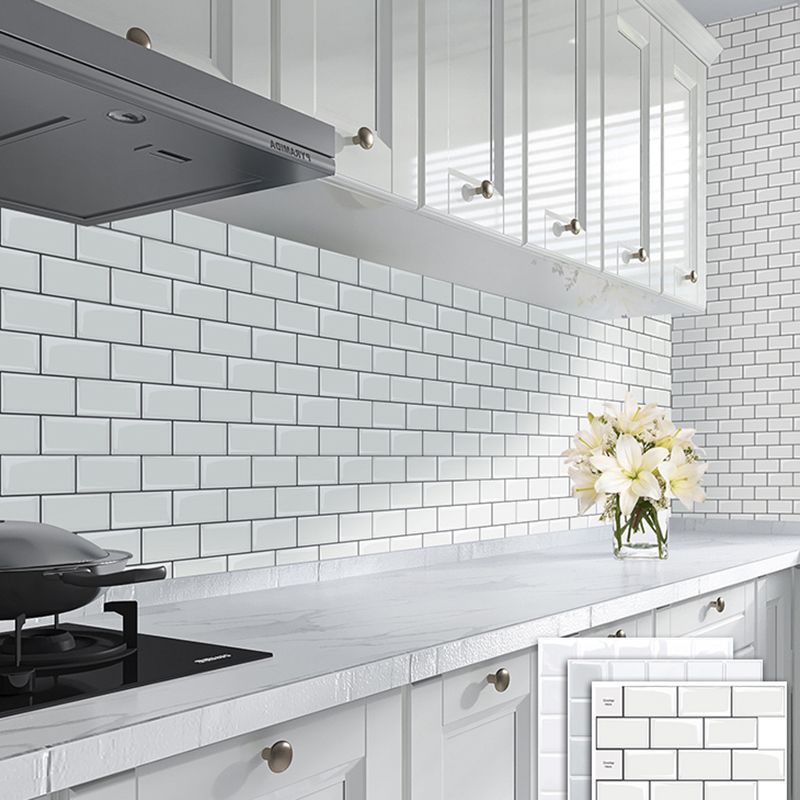 Modern Wallpaper Field Tile/Single Tile Peel and Stick Backsplash