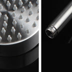 Modern round shower head 304 stainless steel handheld shower head