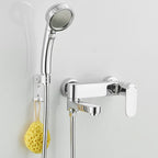Modern Lever Mixer Bathtub Faucet Wall Mounted Bathtub Faucet