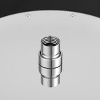 Solid square showerhead Standard spray pattern Large showerhead