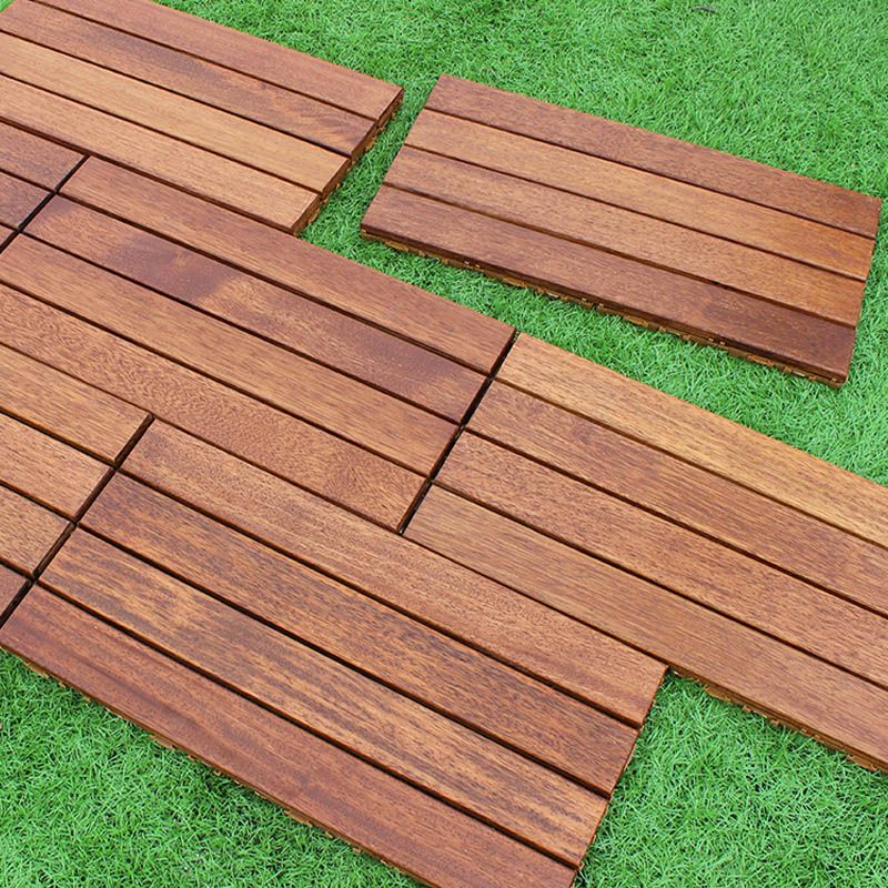 Basic Wood Outdoor Floor Tiles Click Patio Floor Tiles