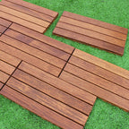 Basic Wood Outdoor Floor Tiles Click Patio Floor Tiles