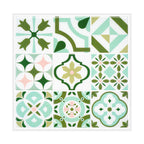 Mosaic tile peel & stick Modern plastic tile peel & stick