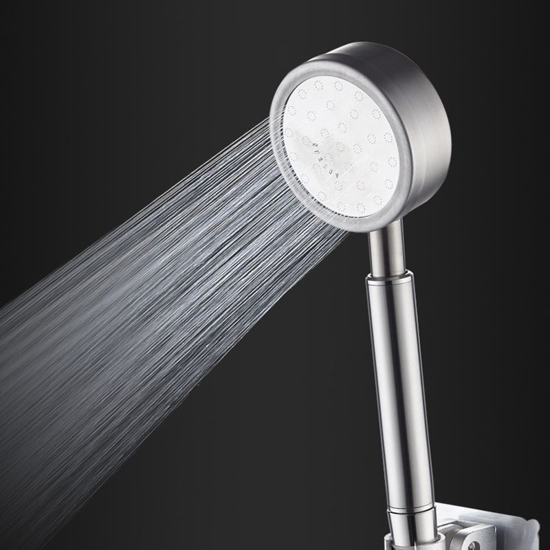 Stainless Steel Shower Head Modern Style Round Shape Shower Head
