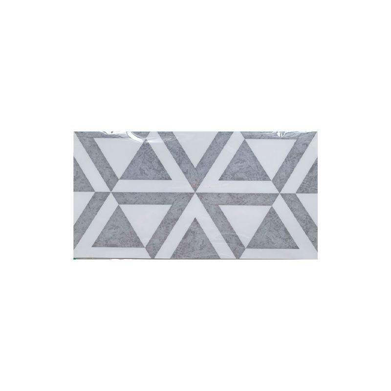 PVC Peel & Stick Tile Kitchen waterproof splash guard Peel and Stick Wall Tile Set of 18