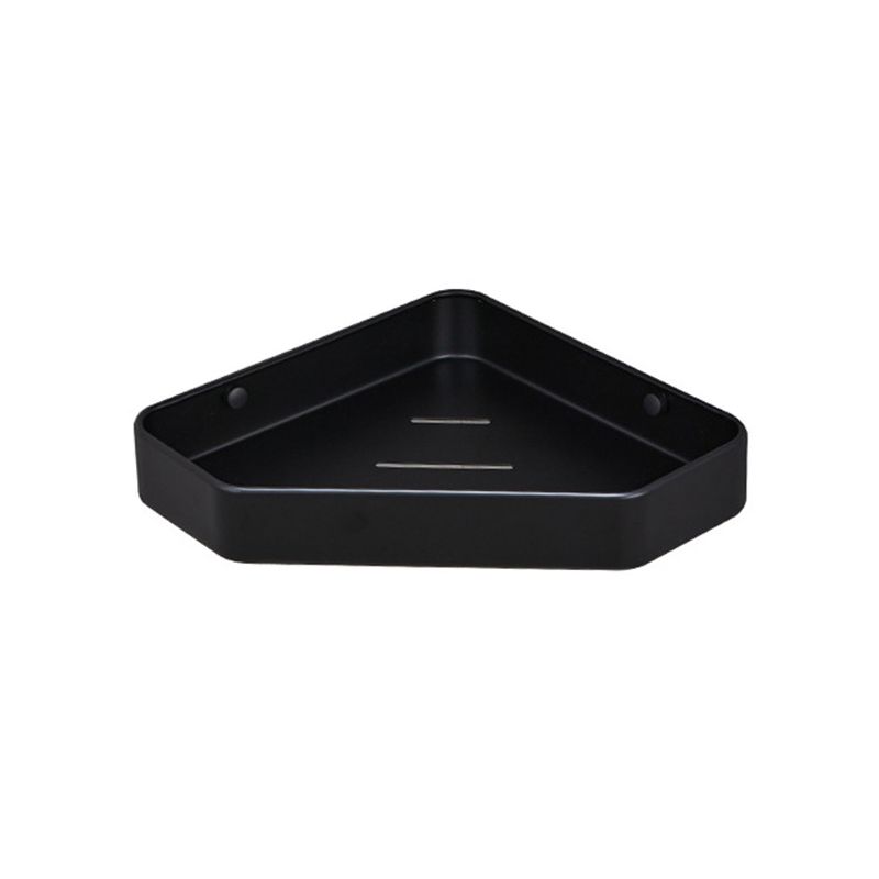 Modern Bathroom Accessory Set Matte Black/Grey Bathroom Shelf/Towel Holder & Paper Holder