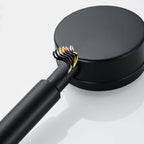 Modern round hand shower water-saving shower head made of stainless steel