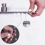 Contemporary Shower Combo Fixed Shower Head Stainless Steel Wall Mount Square Shower Head