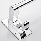Polished Chrome Bathroom Accessory Set Modern Bathroom Shelf Stainless Steel