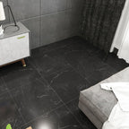 Peel and Stick Vinyl Floor Low Gloss PVC Flooring with Marble Look