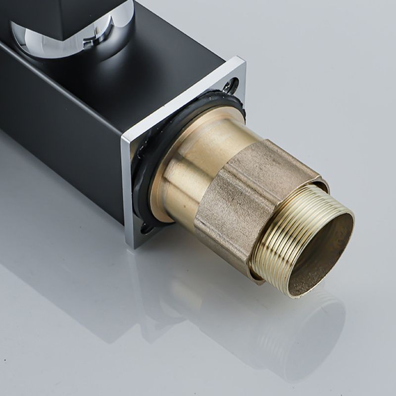 Contemporary Sink Faucet Solid Color Low Arc Bathroom Sink Faucet