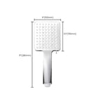 Classic Handheld Showerhead Standard Round Showerheads in Silver