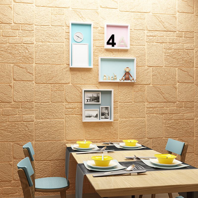 Modern PVC Cladding Smooth Wall Interior 3D Living Room Plank Set of 1