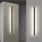 Minimalistic linear wall light LED atmospheric lighting