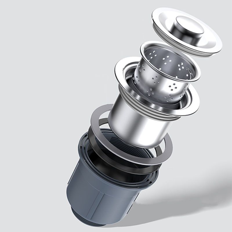 Modern Workstation Sink Stainless Steel Drain Arrangement and Faucet Kitchen Sink