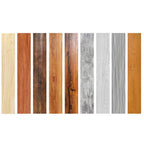Peel and Stick Vinyl Floor Matte Vinyl with Wood Look