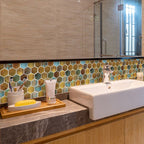 Tile Stripping & Gluing Plastic Waterproof Hexagonal Tile Stripping & Gluing for Shower