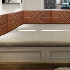 Modern Wall Cladding Living Room Peel and Stick 3D Embossing Waterproof Wall Cladding