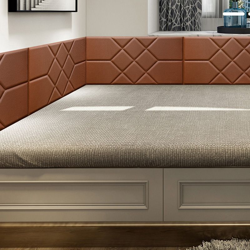 Modern Wall Cladding Living Room Peel and Stick 3D Embossing Waterproof Wall Cladding